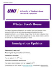 International Engagement newsletter, December 16, 2024 by University of Northern Iowa. Office of International Engagement.