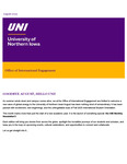 International Engagement newsletter, August 2025 by University of Northern Iowa. Office of International Engagement.