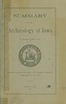 Summary of the Archaeology of Iowa by Frederick Starr