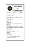 Iowa Journal of Communication, v53 n1, Fall 2021