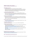 ISSO Weekly Newsletter, June 6, 2013 by University of Northern Iowa. International Students and Scholars Office.
