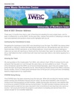 Iowa Waste Reduction Center Newsletter, December 2021