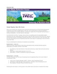 Iowa Waste Reduction Center Newsletter, September 2021