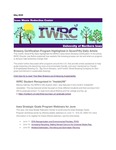 Iowa Waste Reduction Center Newsletter, May 2020 by University of Northern Iowa. Iowa Waste Reduction Center.