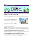 Iowa Waste Reduction Center Newsletter, December 2017