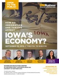 Jepson Forum, Flyer, Fall 2019 by University of Northern Iowa. Department of Economics.