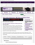 ALA Latino Americans: 500 Years of History Grant - Partners by University of Northern Iowa. Rod Library.