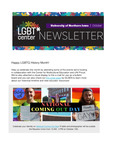 LGBT* Center Newsletter, October 2017 by University of Northern Iowa. LGBT* Center.