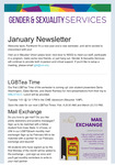 Gender & Sexuality Services Newsletter, January 2023