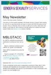 Gender & Sexuality Services Newsletter, May 2023