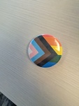 80. Lost and Found Pride Button 01 [photograph]