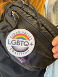 83. Cedar Falls LGBTQ+ Coalition Button [photograph]