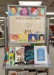 Women's History Month, March 2021 [display, photo 1] by University of Northern Iowa. Rod Library.
