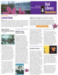Rod Library Newsletter: Rod Notes, v2n1, June 2009 by University of Northern Iowa. Rod Library.