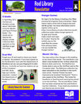Rod Library Newsletter: Rod Notes, v6n1, July/August 2013 by University of Northern Iowa. Rod Library.