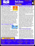 Rod Library Newsletter: Rod Notes, v8n3, October 2015 by University of Northern Iowa. Rod Library.