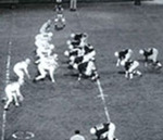 sw1043a State College of Iowa spring game, 1963