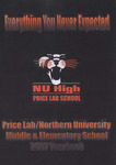 2007 Everything You Never Expected: Price Lab/Northern University Middle & Elementary School Yearbook