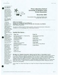 Price Laboratory School University of Northern Iowa Online Newsletter, v12n3, November 2001
