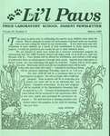 The Li’l Paws, n.s. v3n3, March 1988 by Malcolm Price Laboratory School