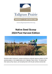 Native Seed Scoop, 2024 Post Harvest Edition by University of Northern Iowa. Tallgrass Prairie Center.