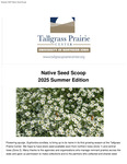 Native Seed Scoop, 2025 Summer Edition