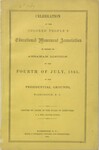 58. 1865 - Celebration in Memory of Abraham Lincoln - WM. Howard Day