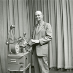 1949-50 with a Moviola editing machine