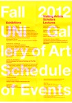 Fall 2012 Schedule of Events by University of Northern Iowa