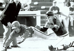 1993 Grady Murphy, catcher in action