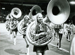 1979 cheerleaders with tubas by Dan Grevas by Dan Grevas