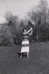 1952 golfing by the creek