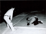 1947 Dick Black on the mat