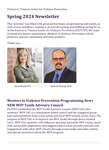 Patricia A. Tomson Center for Violence Prevention Spring 2024 Newsletter by University of Northern Iowa. Patricia A. Tomson Center for Violence Prevention.