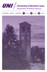 UNI Political Science Newsletter, v16n1, June 2021 by University of Northern Iowa. Department of Political Science.