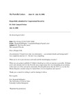 Response letters to Camayd-Freixas article on Postville raid