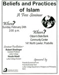 Islam seminar flyer