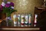 Candles at St. Bridget's Catholic Church by Julie Berg-Raymond