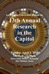 13th Annual Research in the Capitol [Program], April 3, 2018 by University of Northern Iowa. University Honors Program., Iowa State University. Honors Program., and University of Iowa. Honors Program.