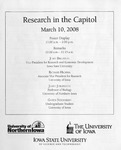 Research in the Capitol [Program], March 10, 2008