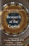 8th Annual Research in the Capitol [Program], March 26, 2013