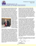 Philosophy & World Religions Department Newsletter, v3, Fall 2011