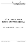 Northern Iowa Symphony Orchestra [program]