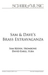 Sam & Dave’s Brass Extravaganza, October 25, 2021 [program] by University of Northern Iowa