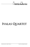 Ivalas Quartet, March 12, 2020 [program] by University of Northern Iowa