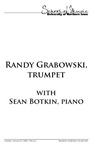 Randy Grabowski, trumpet, January 21, 2020 [program] by University of Northern Iowa