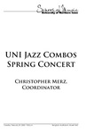 UNI Jazz Combos Spring Concert, February 25, 2020 [program]