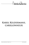 Karel Keldermans, Carillonneur, September 3, 2020 [program] by University of Northern Iowa