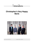 Christopher’s Very Happy Band, January 24, 2020 [prgram]