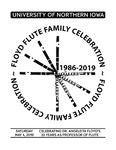 Floyd Flute Family Celebration, May 4, 2019 [program] by University of Northern Iowa